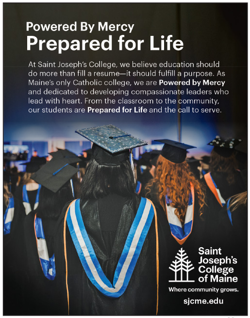 St. Joseph's College of Maine ad