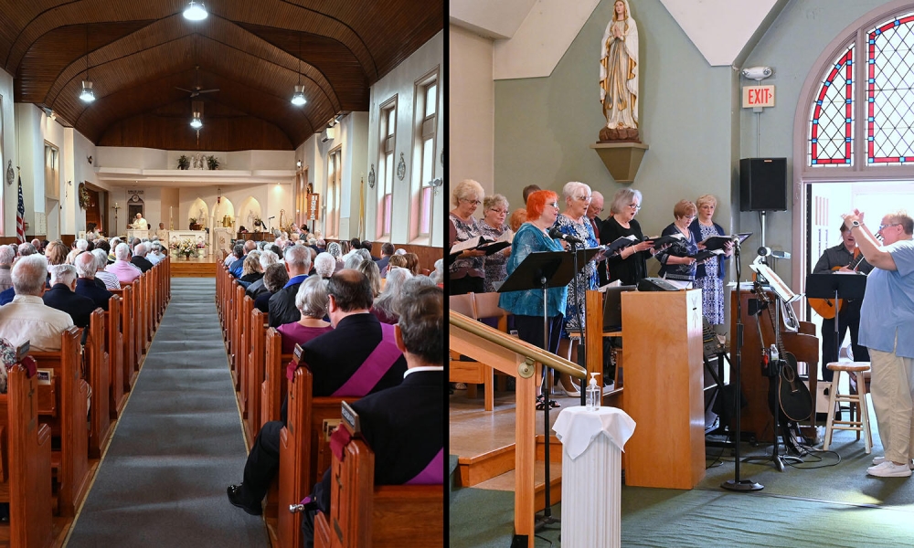 Bidding farewell to two beloved churches